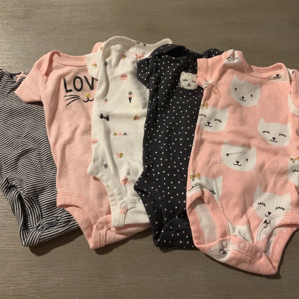 NEWBORN GIRL ONESIES